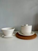April Coffee x Serax Pourover Set - Koffieflter Dripper, Gebruikt, Keramiek, Overige typen, Ophalen of Verzenden