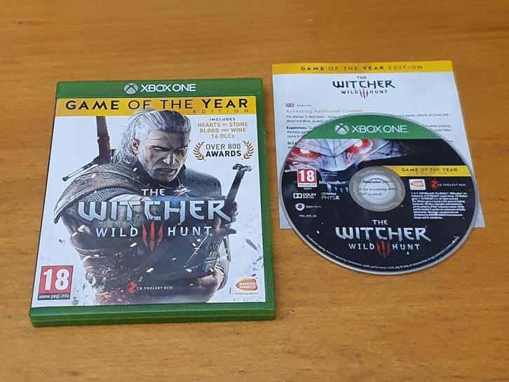 OPRUIMEN | XBOX ONE | The Witcher 3, Spelcomputers en Games, Games | Xbox One, Gebruikt, Avontuur en Actie, 1 speler, Vanaf 18 jaar