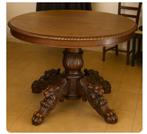 Antieke Ronde Eettafel, Antiek en Kunst, Antiek | Meubels | Tafels, Ophalen