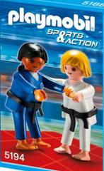 Playmobil 2 judoka's, Ophalen, Gebruikt, Complete set