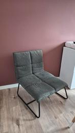 Groene stoel ribstof, Huis en Inrichting, Stoelen, Ophalen, Zo goed als nieuw, Stof, Eén