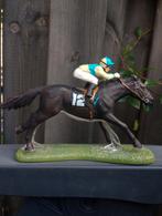 Schleich Racepaard set 42027, Ophalen of Verzenden, Zo goed als nieuw, Paard, Beeldje of Figuurtje