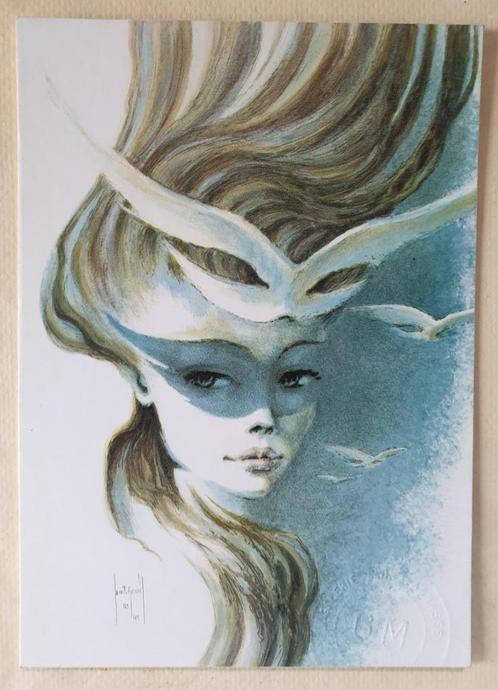 Francis de Saint Geniès - La Mouette - Fotografiek, Antiek en Kunst, Kunst | Litho's en Zeefdrukken, Ophalen of Verzenden