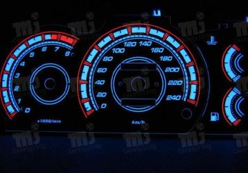 Mitsubishi Lancer \'92 - Indiglo Tellerplaten beschikbaar voor biedingen