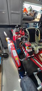 Dr racing kart met rotax minimax, Sport en Fitness, Karting, Ophalen of Verzenden, Zo goed als nieuw, Kart