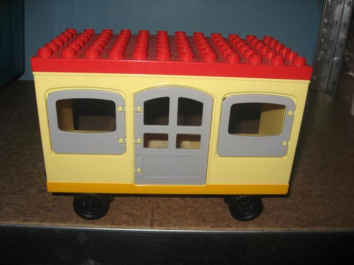 Duplo Woonmwagen Bob de Bouwer, Kinderen en Baby's, Speelgoed | Duplo en Lego, Zo goed als nieuw, Duplo, Ophalen of Verzenden