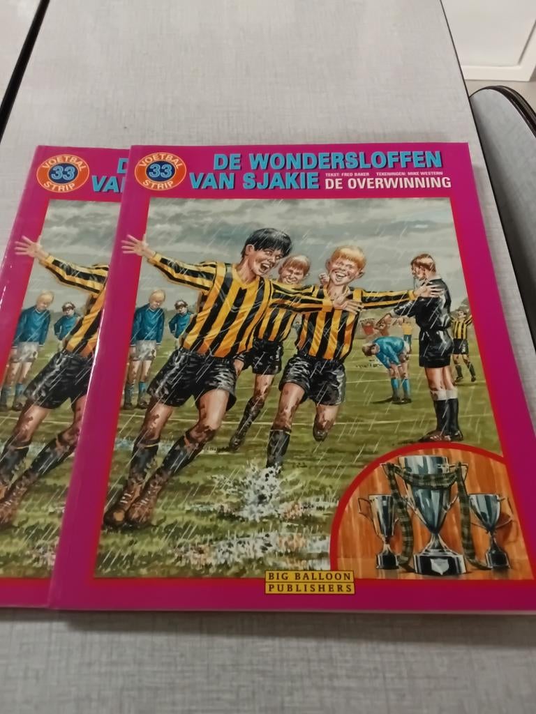 De wondersloffen van Sjakie,nr.33, Eén stripboek, Ophalen of Verzenden, Gelezen