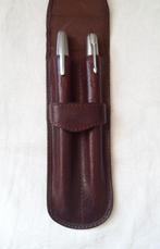 Vintage Parker 21 en Parker 51. Vulpennen in Samsonite etui., Verzamelen, Pennenverzamelingen, Ophalen of Verzenden, Zo goed als nieuw