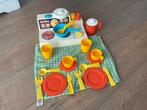 Fornuisje, keuken set van Fisher Price, vintage, Kinderen en Baby's, Speelgoed | Fisher-Price, Speelset, Gebruikt, Ophalen of Verzenden