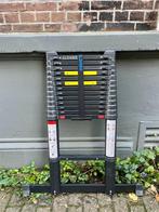 Telescoopladder 4,40 m Professional, Doe-het-zelf en Verbouw, Ladders en Trappen, Ophalen, Zo goed als nieuw, Ladder, Opvouwbaar of Inschuifbaar