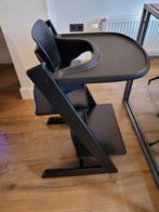 Stokke Triptrap stoel zwart, Ophalen, Zo goed als nieuw, Meegroeistoel