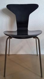 Originele 'Mug' stoel, Deens design, ontwerper Arne Jacobsen, Huis en Inrichting, Stoelen, Ophalen, Gebruikt, Zwart, Eén