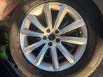 VW Touareg Merano velgen continental winterbanden 18 inch, Ophalen, 18 inch, Gebruikt, 255 mm
