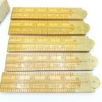 John Rabone & Sons Boxwood Meetlatten (55628-55), Antiek en Kunst, Ophalen of Verzenden