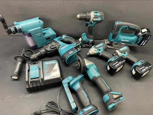 Makita set 18V, Doe-het-zelf en Verbouw, Gereedschap | Overige machines, Zo goed als nieuw, Ophalen