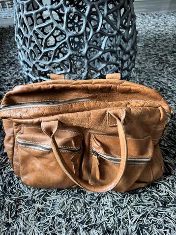 Te koop lederen cowboy tas in goede staat beschikbaar voor biedingen