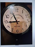 mooie retrolook/vintage wandklok, Huis en Inrichting, Woonaccessoires | Klokken, Ophalen, Zo goed als nieuw, Digitaal, Wandklok