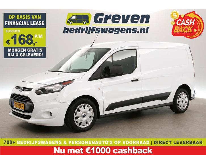 Ford Transit Connect 1.5 TDCI L2 | Automaat | 3-Zits | Airco, Auto's, Bestelauto's, Bedrijf, Te koop, ABS, Achteruitrijcamera