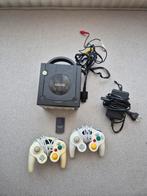 Nintendo Gamecube DOL-001, Spelcomputers en Games, Ophalen of Verzenden, Gebruikt, Met 2 controllers