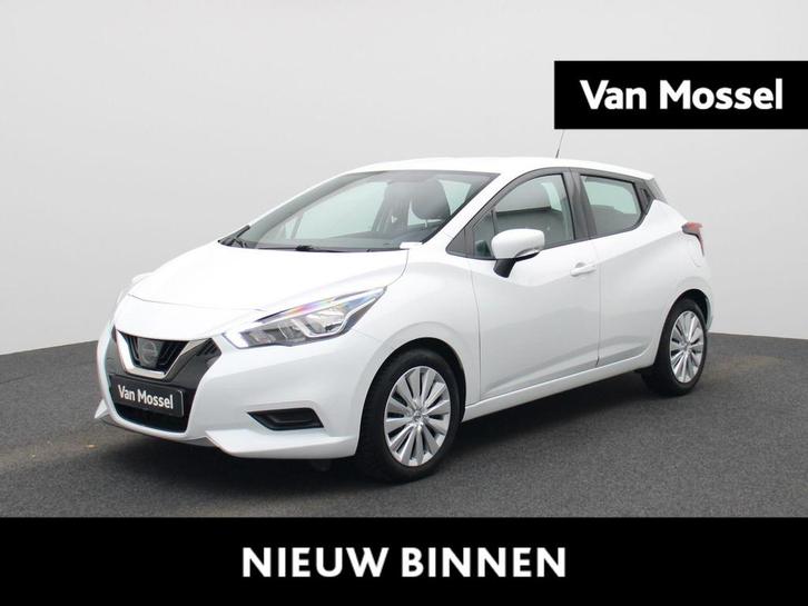 Nissan Micra 1.0 IG-T Visia | NAVIGATIE | AIRCO | LED DAGRIJ, Auto's, Nissan, Bedrijf, Te koop, Micra, ABS, Airbags, Airconditioning
