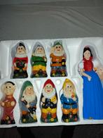 Mooie oude set van Sneeuwwitje, Ophalen of Verzenden, Sneeuwwitje of Doornroosje, Zo goed als nieuw, Beeldje of Figuurtje