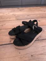 Tommy Hilfiger Sandalen Maat 39, Ophalen of Verzenden, Gedragen, Zwart, Sandalen of Muiltjes