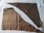 2 restlapjes vintage stof voor maar 1 euro #9, Bruin, Nieuw, Ophalen of Verzenden, 30 tot 120 cm