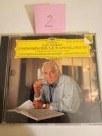 Schubert - Symfonieën Nrs. 5 & 8 - Bernstein, Cd's en Dvd's, Cd's | Klassiek, Ophalen of Verzenden