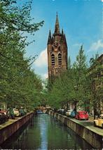 Delft, Oude -Delft met Oude-Kerk, Ophalen of Verzenden, Ongelopen, Zuid-Holland