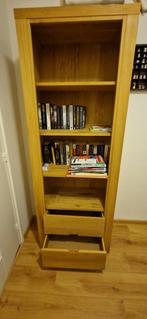 Eiken boekenkast, Huis en Inrichting, Kasten | Boekenkasten, Ophalen, Strak eiken, Eikenhout, 50 tot 100 cm