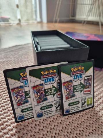 Pokemon TCG code cards etb beschikbaar voor biedingen
