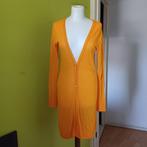 Mooi lang oranje/geel vest van Xandres maat S, Geel, Ophalen of Verzenden, Zo goed als nieuw, Maat 36 (S)