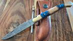 Laguiole damascus zakmes / mes  ..nieuw.., Ophalen of Verzenden, Nieuw