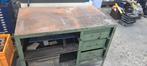 Werkbank staal, Doe-het-zelf en Verbouw, Werkbanken, Ophalen, Gebruikt
