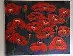 Schilderij (klaprozen), Antiek en Kunst, Kunst | Schilderijen | Klassiek, Ophalen