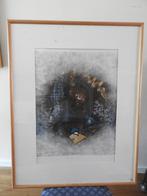 Ets "Strukturen des Seins" - Gesigneerd - Heinz Voss, Antiek en Kunst, Kunst | Etsen en Gravures, Ophalen