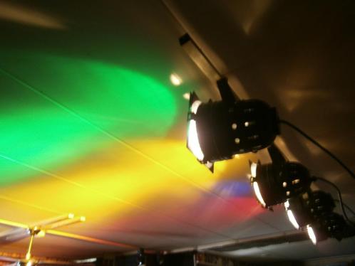 Lichtbrug, Botex CT-4010, 4 PAR 56 Spots, 21 Lampen, 4 Haken, Muziek en Instrumenten, Licht en Laser, Gebruikt, Licht, Geluidgestuurd