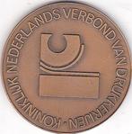 KONINKLIJKLIJK NEDERLANDS VERBOND VAN DRUKKERIJEN, Postzegels en Munten, Penningen en Medailles, Ophalen of Verzenden, Overige materialen