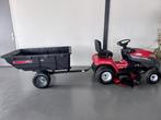Kiepaanhanger Kunststofbak voor bv uitmesten paarden enz., Ophalen, Cirkelmaaier, Stiga/husqvarna, Nieuw