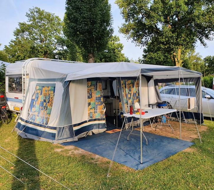 Dorema voortent + luifel omloopmaat 7, Caravans en Kamperen, Tenten, Gebruikt, Ophalen