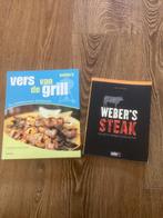 Weber twee bbq barbeque boeken, Ophalen of Verzenden