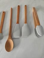 Riviera Maison 10 delig keuken gerei, Huis en Inrichting, Keuken | Bestek, Ophalen, Zo goed als nieuw, Hout