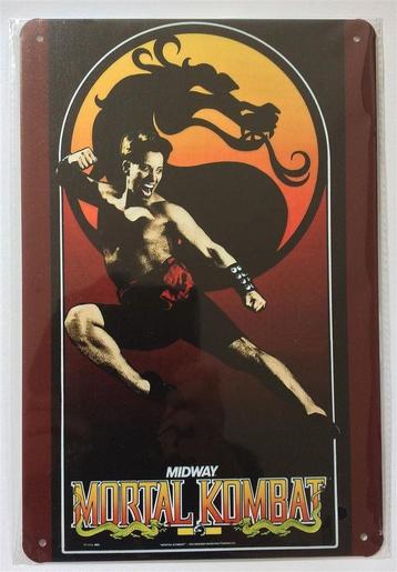 MORTAL KOMBAT : METALEN Arcade Wandbord retro poster beschikbaar voor biedingen