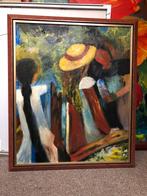 Olieverfschilderij. Schilder onbekend, Antiek en Kunst, Kunst | Schilderijen | Klassiek, Ophalen