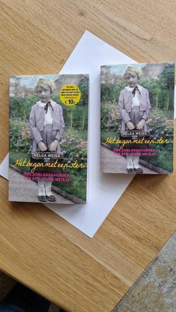 het begon met een ster - Helga Weiss, Boeken, Oorlog en Militair, Nieuw, Tweede Wereldoorlog, Ophalen of Verzenden