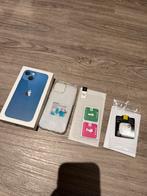 IPHONE 13 MINI BLAUW 128GB + Nieuwe Batterij & Nieuw Hoesje., Telecommunicatie, Mobiele telefoons | Apple iPhone, 128 GB, Blauw