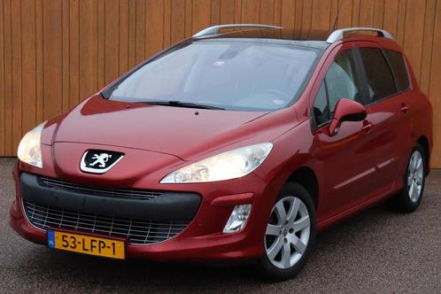 Peugeot 308 SW 1.6 VTi X-Line panoramadak org NL-auto trekha, Auto's, Peugeot, Bedrijf, Te koop, ABS, Airbags, Airconditioning