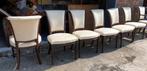 8 heldense mahonie eetkamer stoelen, Ophalen