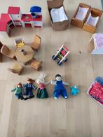Vintage Poppenhuis Meubeltjes en Poppen, Ophalen, Gebruikt, Overige typen