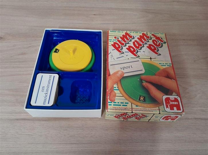 Pim pam pet orgineel - s3379, Hobby en Vrije tijd, Gezelschapsspellen | Bordspellen, Zo goed als nieuw, Ophalen of Verzenden